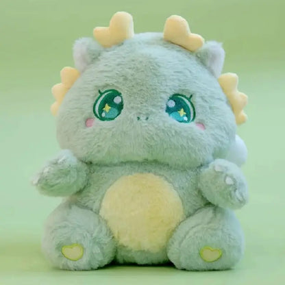 Sweet Fairy Dragon Kawaii Plushie (Colors) 30cm Green