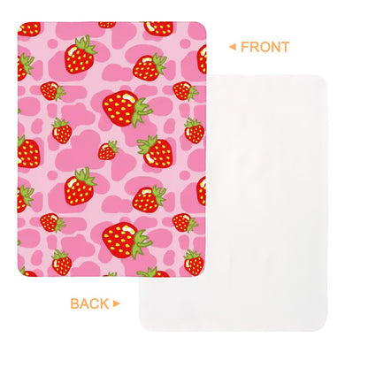 Strawberry Cow ABDL Changing Pad