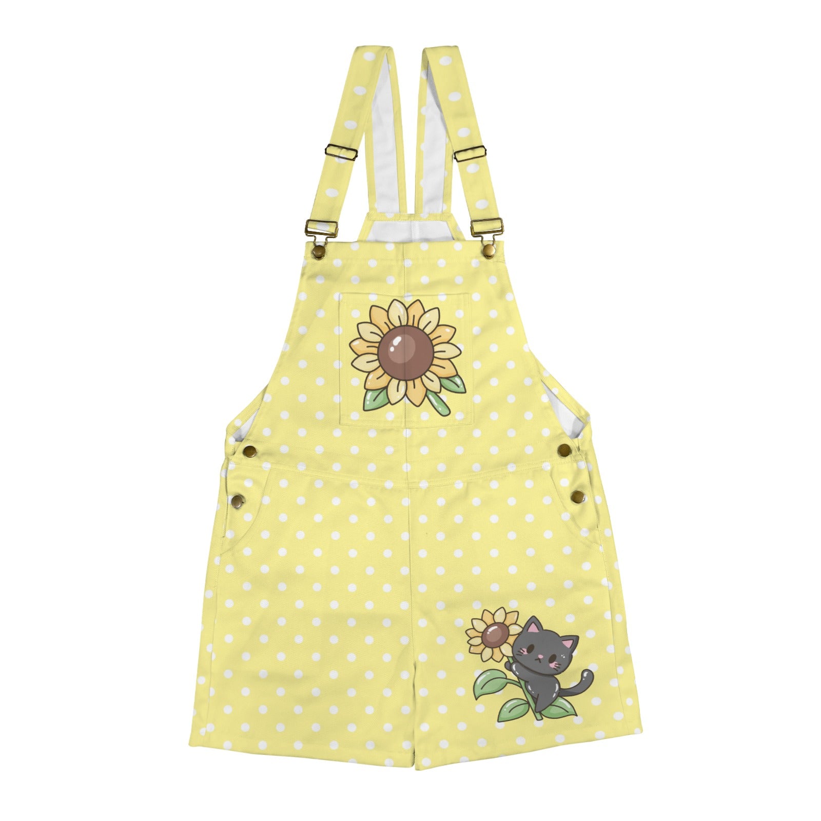 Cute Sunflower Unisex Huggeralls