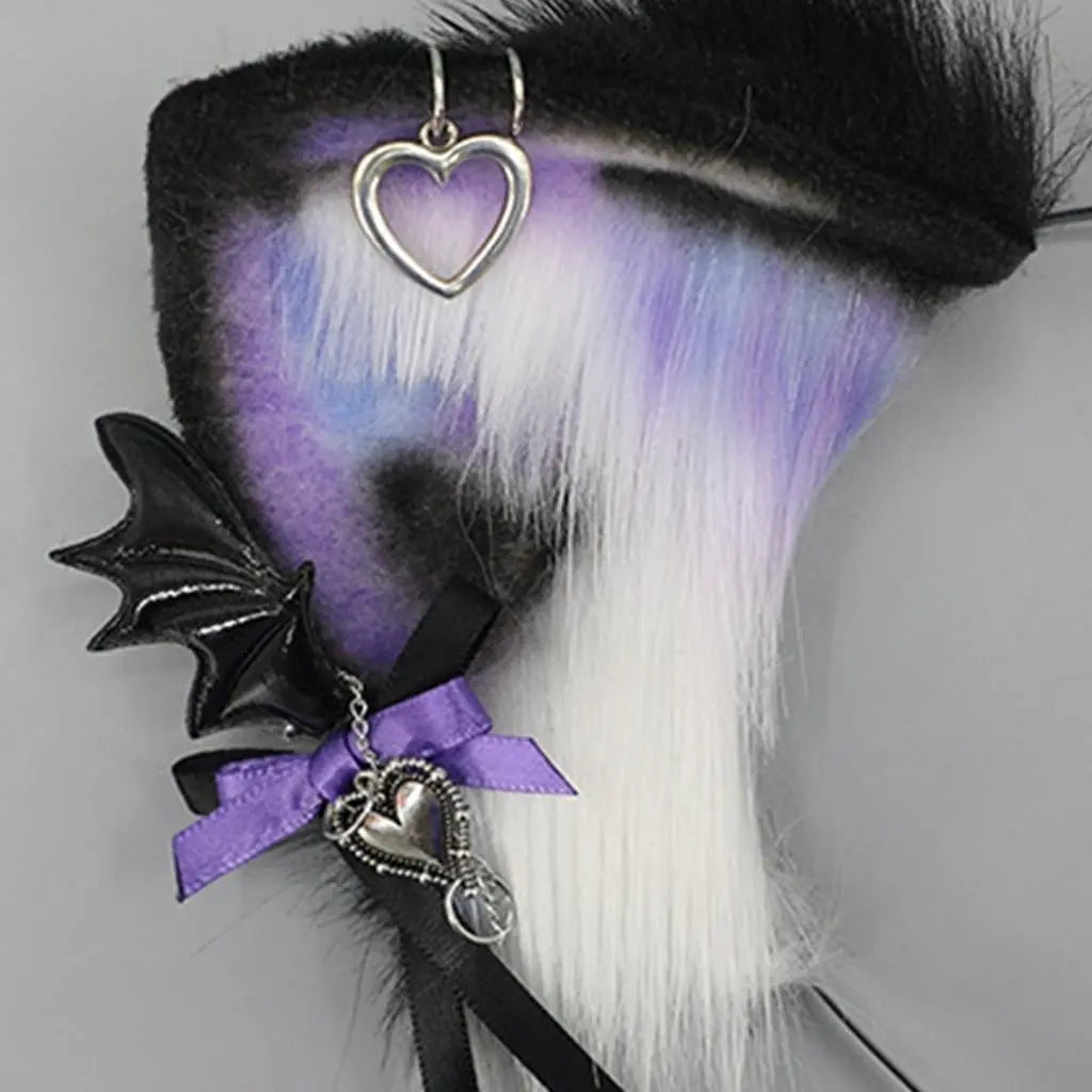 Soft Black Galaxy Ears