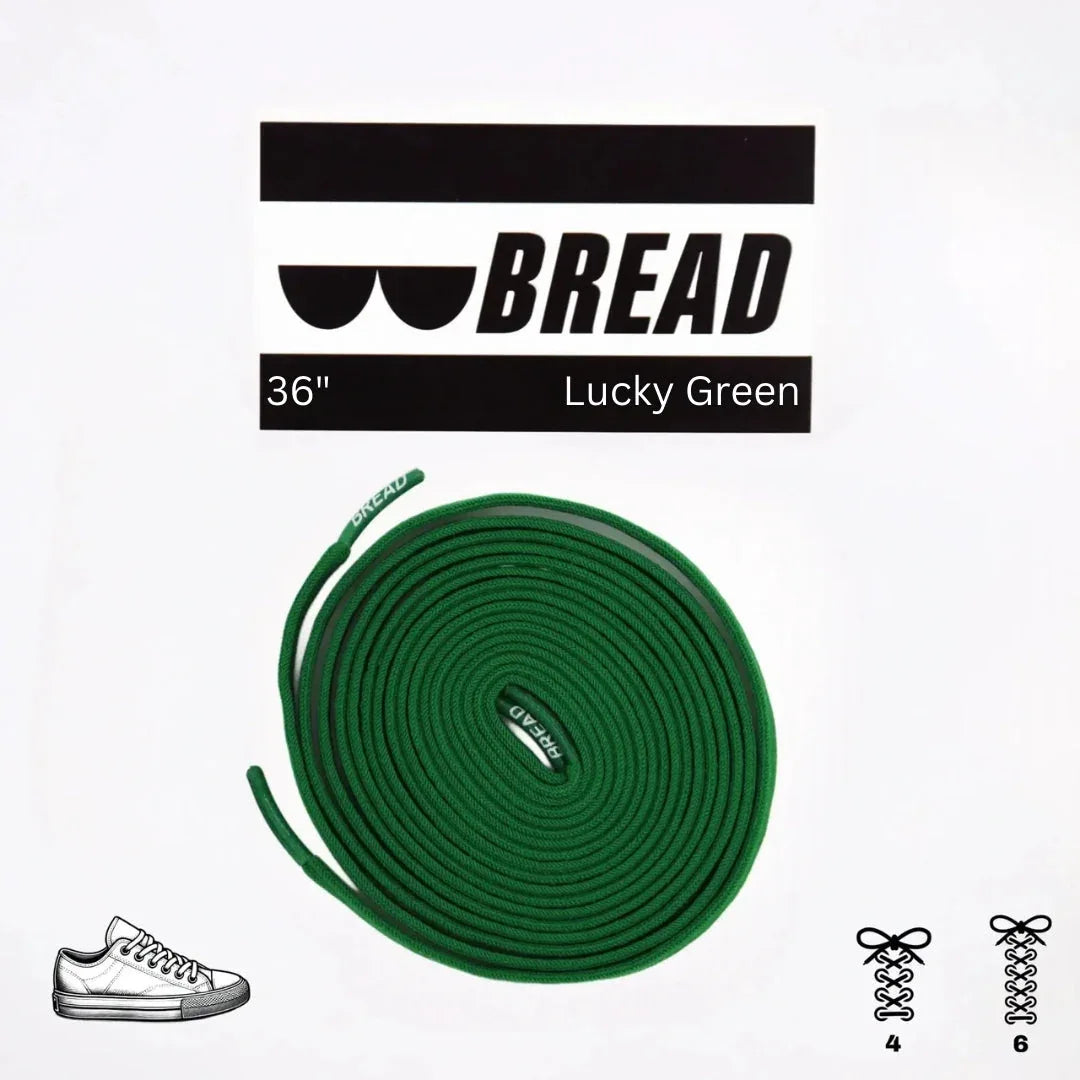 Fun Lucky Green Elastic Shoelaces - Puppy's Aesthetics