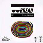 Sparkly Prime Rainbow Elastic Shoelaces - Puppy's Aesthetics