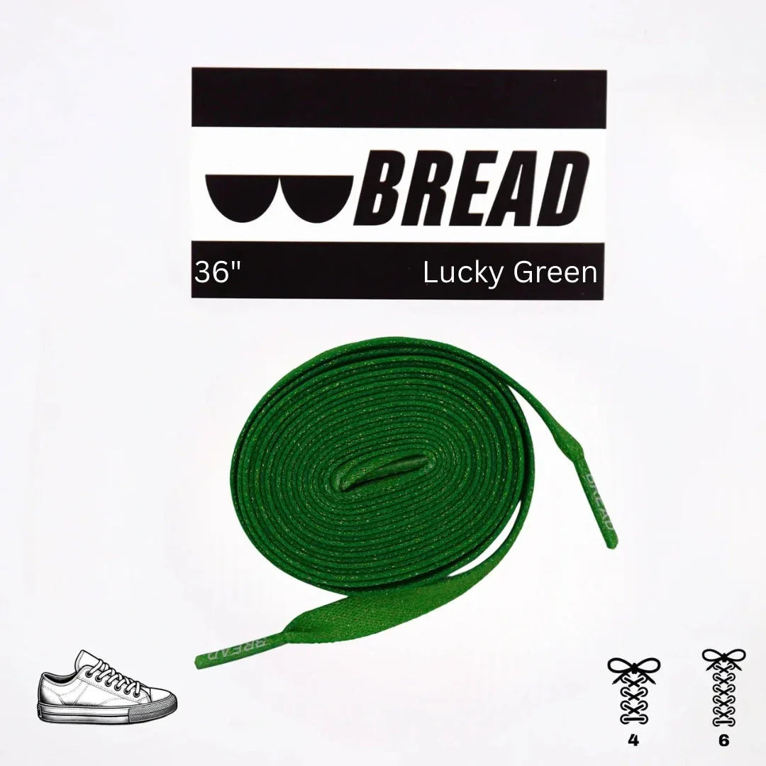 Fun Lucky Green Elastic Shoelaces - Puppy's Aesthetics