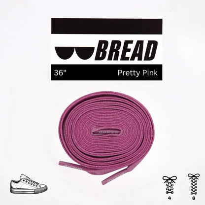 Sweet Pretty Pink Elastic Shoelaces - Puppy's Aesthetics