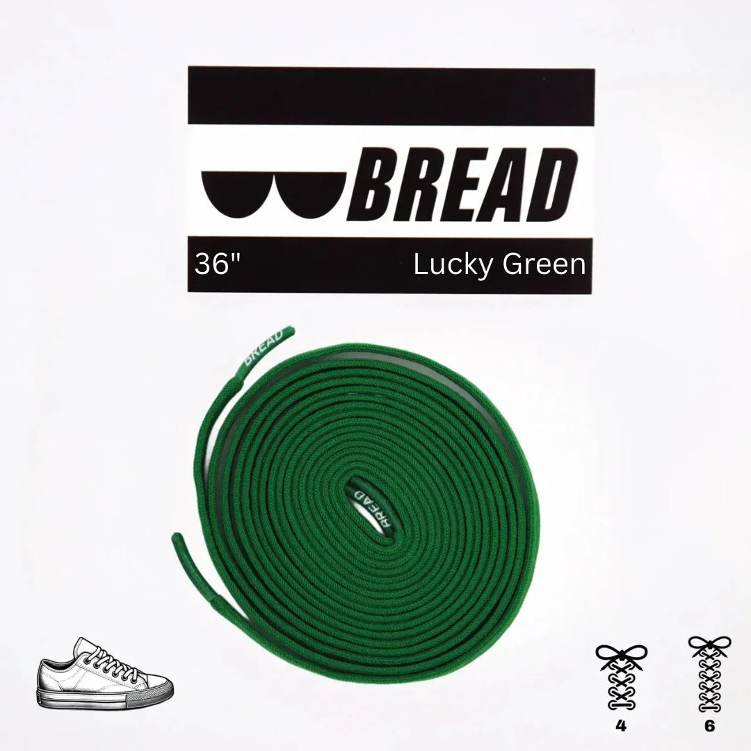 Fun Lucky Green Elastic Shoelaces - Puppy's Aesthetics