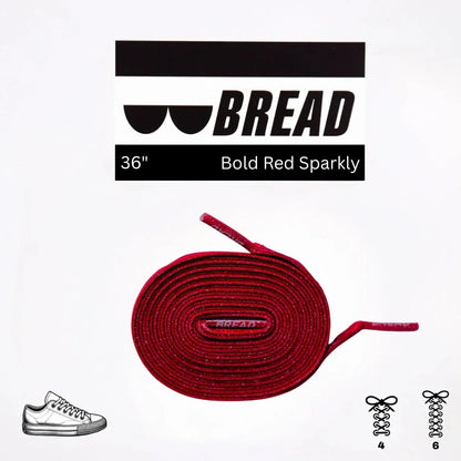 Cherry Bold Red Elastic Shoelaces - Puppy's Aesthetics