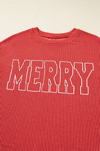 Merry & Bright Rib Knit Top (Colors)