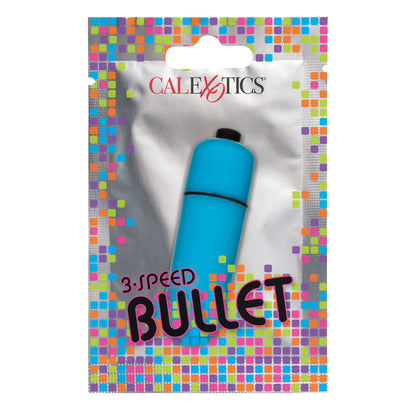 Foil Pack 3-Speed Bullet Massager - Blue