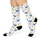 Sleepy Whale Dreams Crew Socks