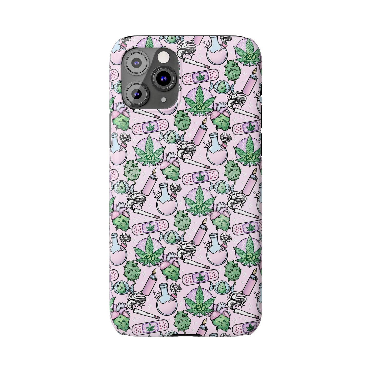 Cute Cannabis iPhone Slim Case