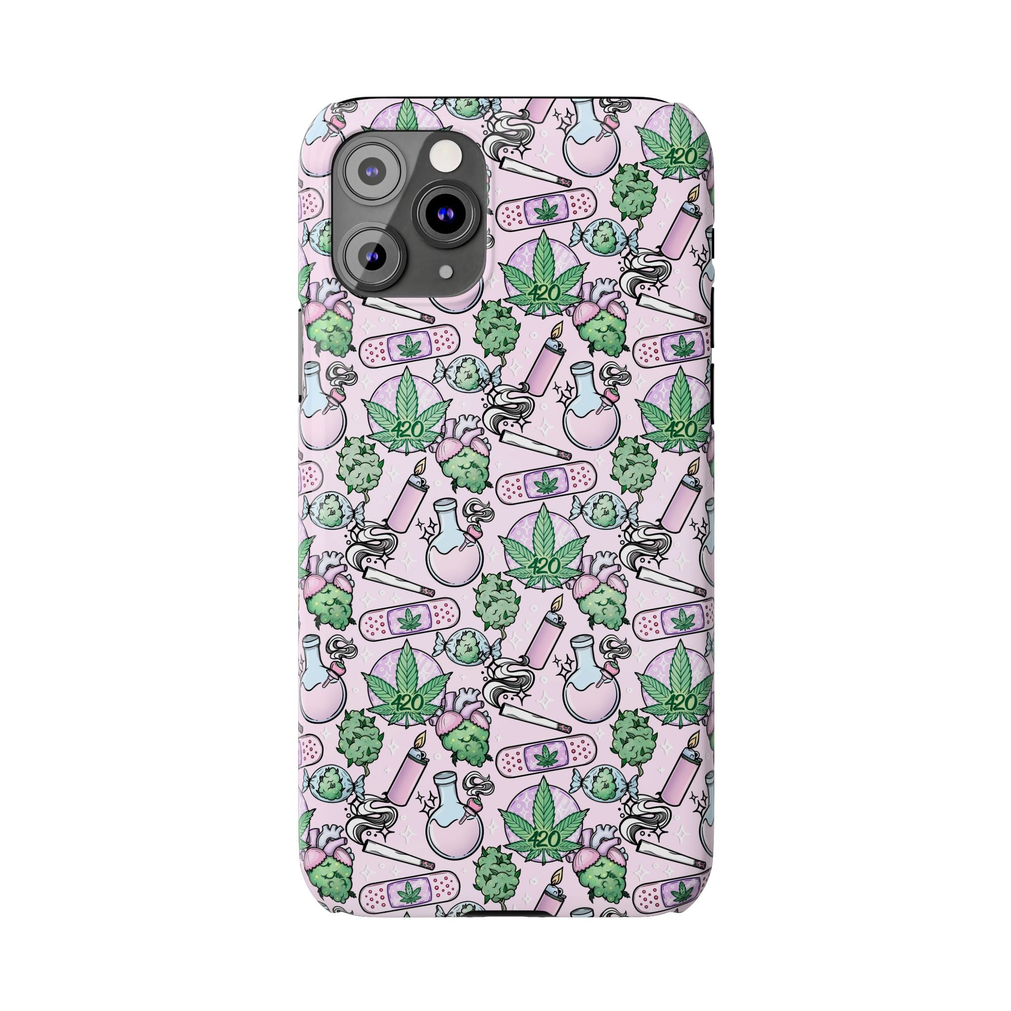 Cute Cannabis iPhone Slim Case
