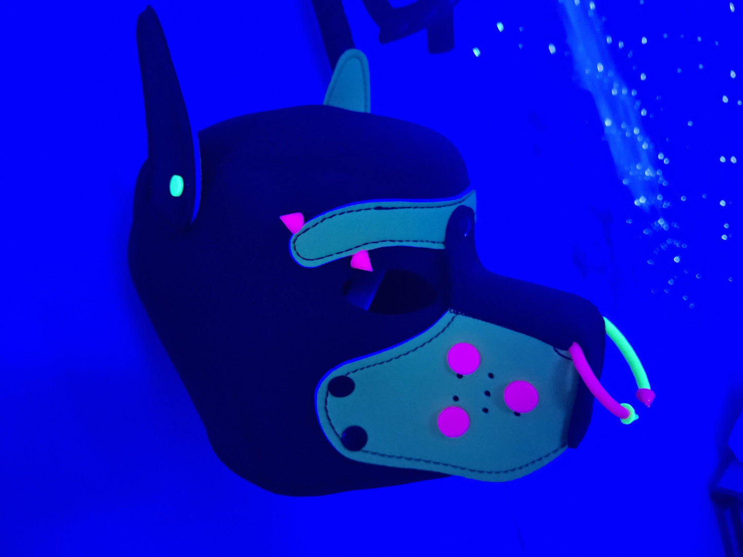 3D Printed Pup Hood Muzzle Spots