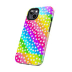 Starry Sprinkle Rainbow Tough iPhone Case