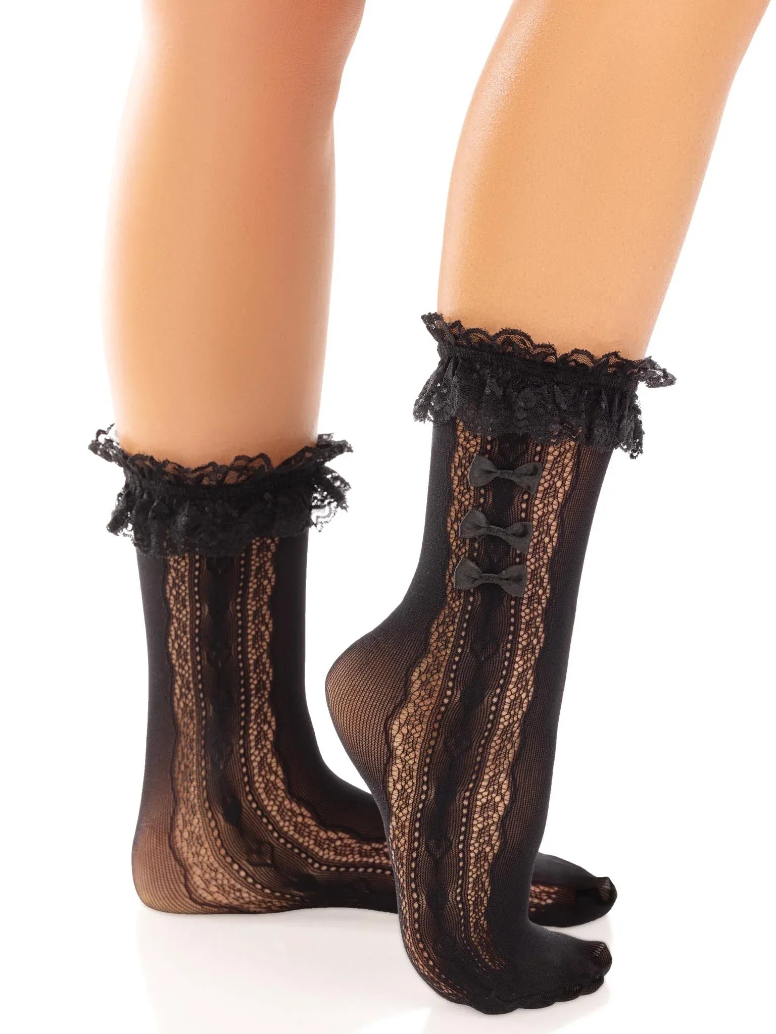 Sweetheart Lace Ankle Socks - Puppy's Aesthetics