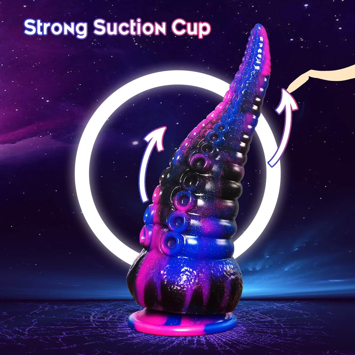 Galaxy Tentacle Fantasy Monster Dildo