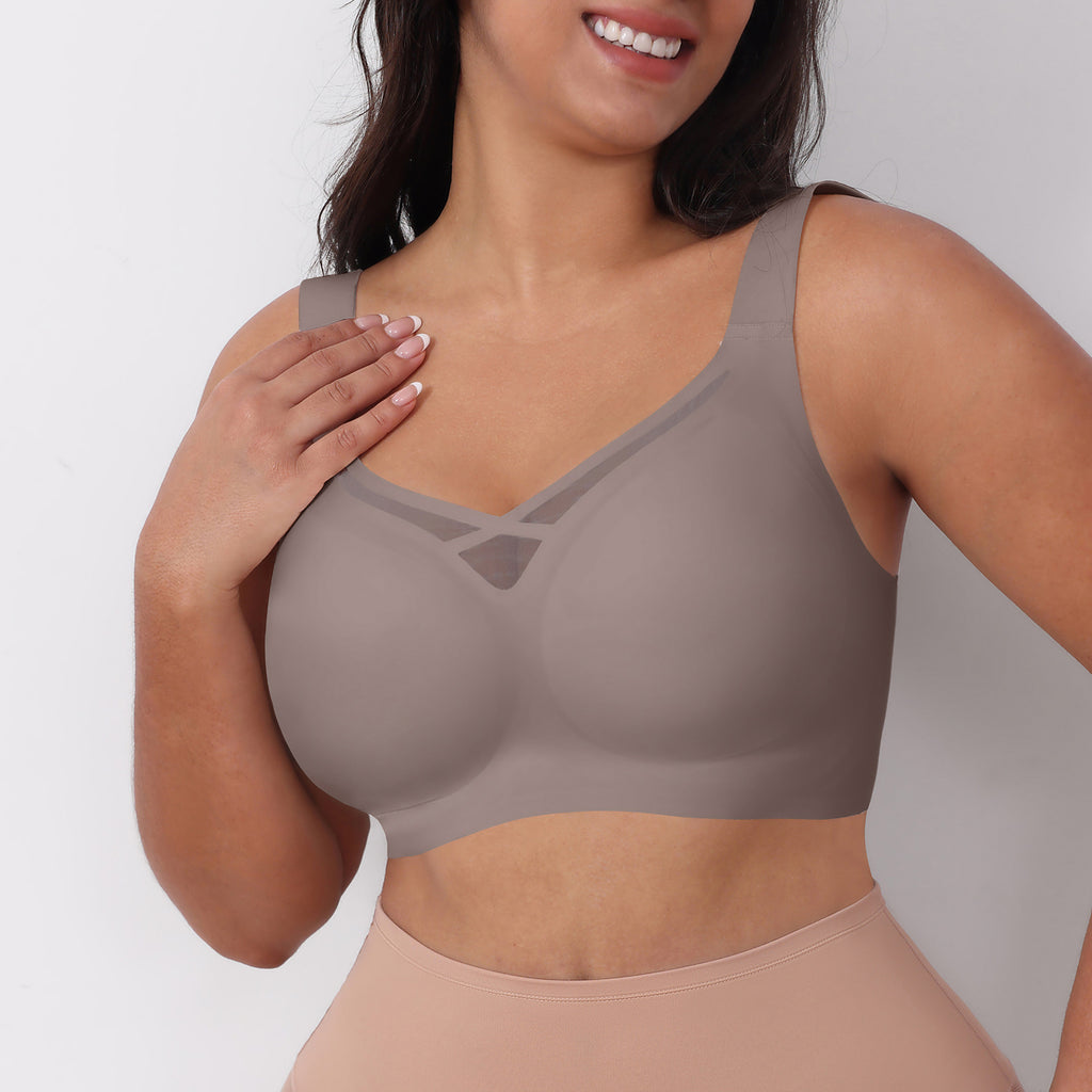 Curve Luxe Gel-Padded Plus Size Bra