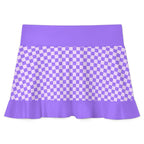 Cute Lavender Ruffle Play Skort