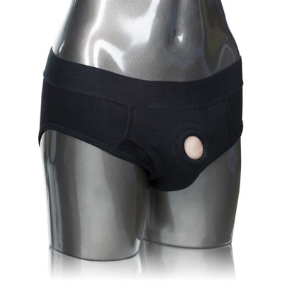 Packer Gear Brief Harness Large/XL Black