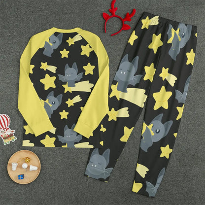 Batty Wishes Unisex Pajama Set - Image #5