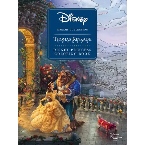Thomas Kinkade Studios Disney Princess Coloring Book