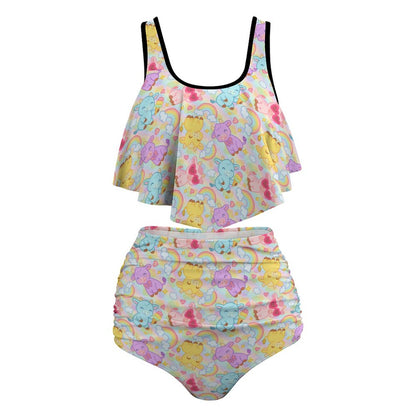 Plus Size Rainbow Moobaby Splash Suit