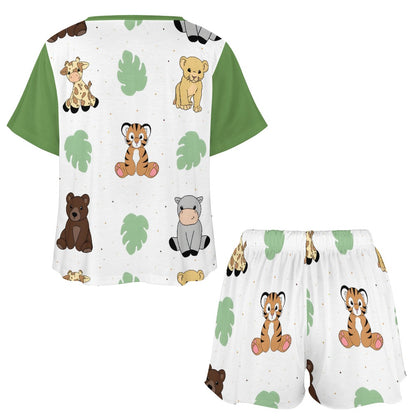 Safari Snuggles 2PC Pajama Set