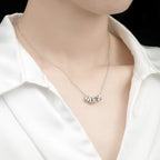 Bubble Love 3D Name Necklace