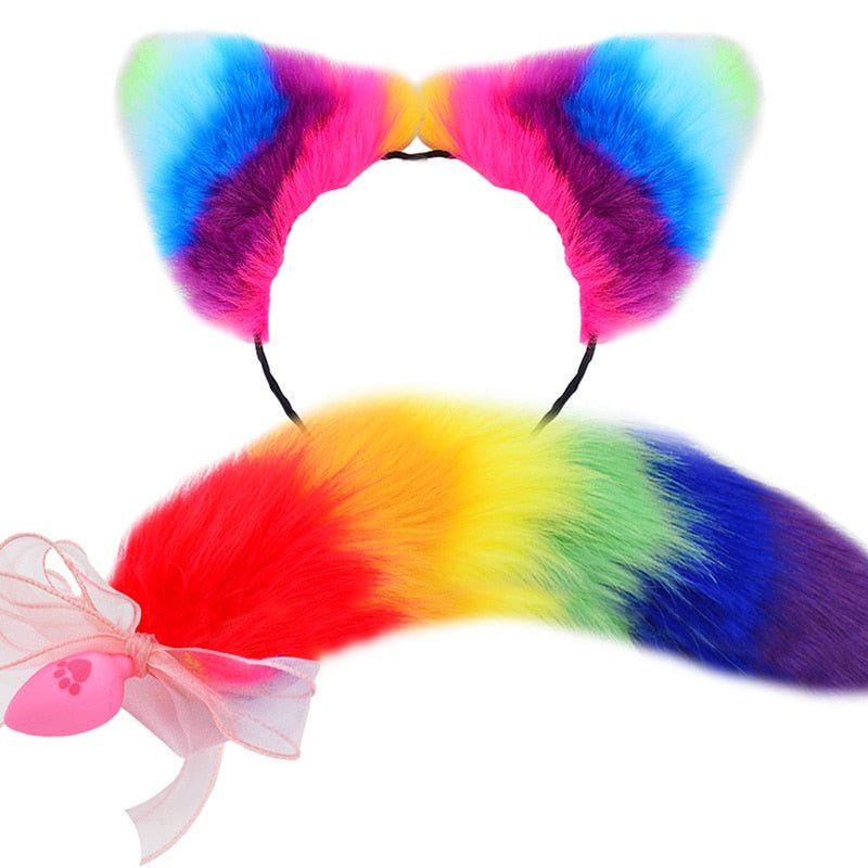 3pcs Ears & Tail Silicone Anal Plug Puppy's Aesthetics