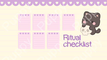 Moonlight Ritual Planner – 10 Digital Journal Pages