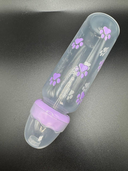 Paw Print Adult Bottle - 8 oz - Puppy's Aesthetics