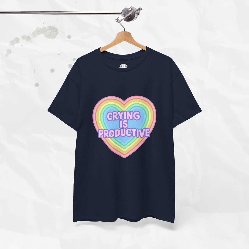 Crying Is Productive T-Shirt (Colors)