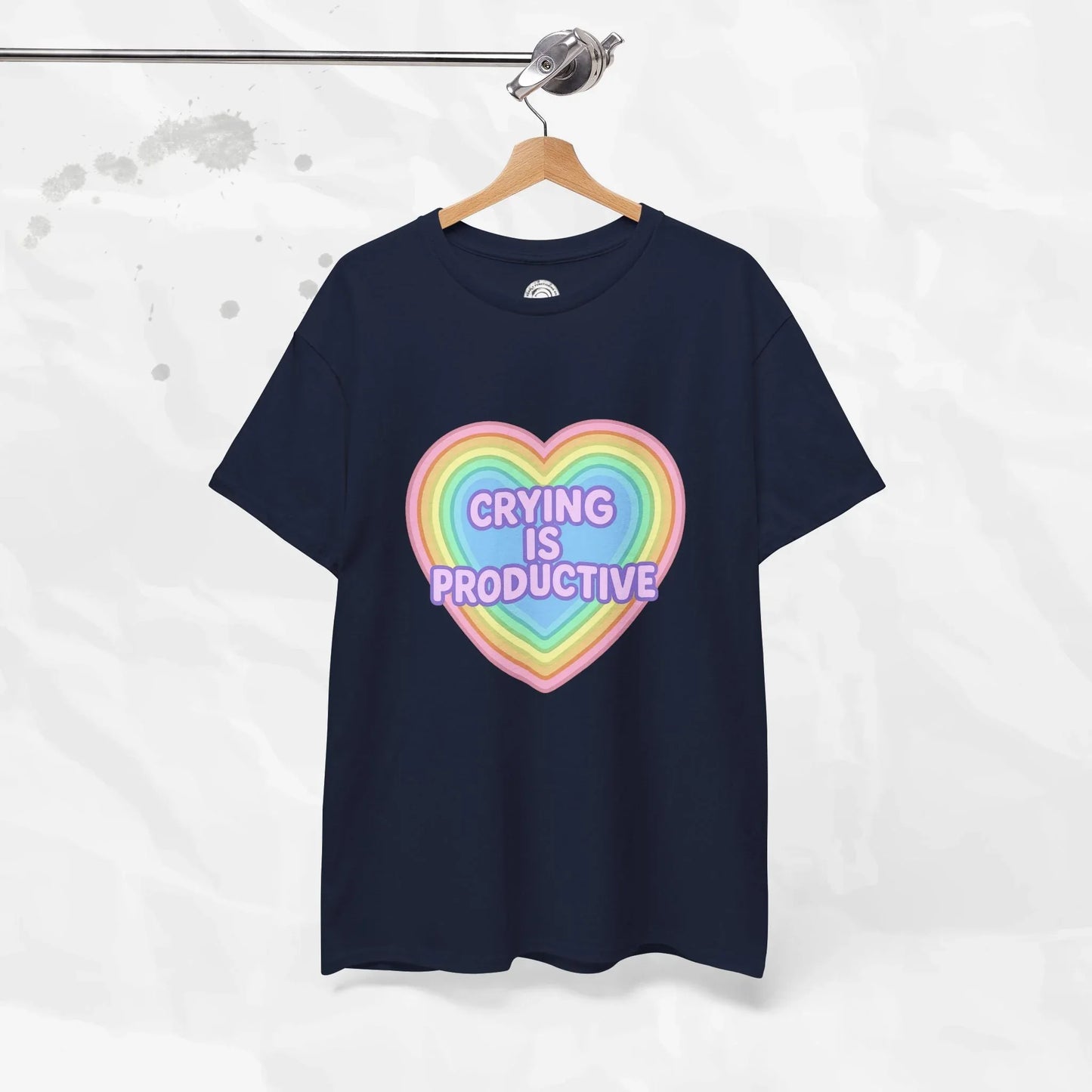 Crying Is Productive T-Shirt (Colors) - Puppy's Aesthetics