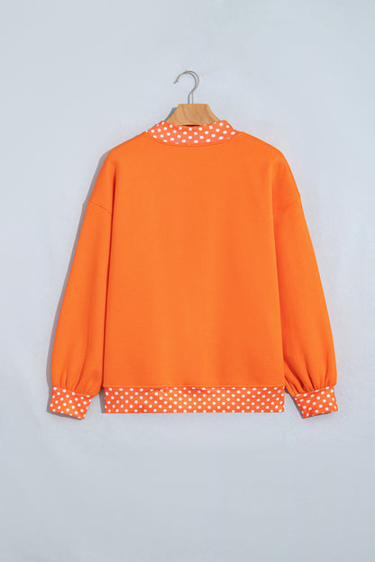 Polka Boo Oversized Sweatshirt