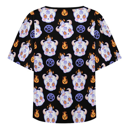 Hexed Cutie Peekaboo Sleeve Tee