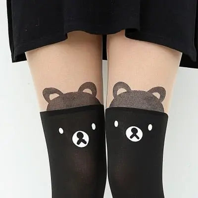 Kawaii Animal Kitty Stockings Pantyhose