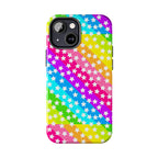 Starry Sprinkle Rainbow Tough iPhone Case