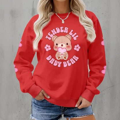 Tender Lil Baby Bear Play Sweater - Puppy's Aesthetics