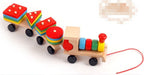 Whimsy Tracks Wooden Shape Train