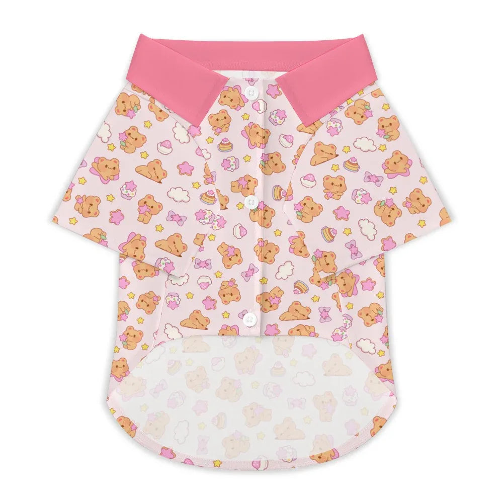 Bearly Adorable Button-Up - Puppy's Aesthetics