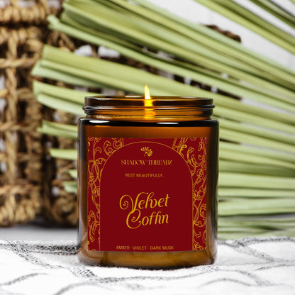Velvet Coffin Musk Candle 9oz