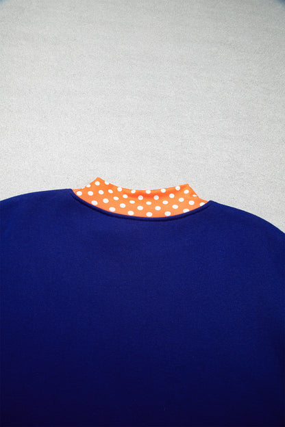 Polka Boo Oversized Sweatshirt