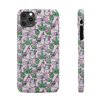 Cute Cannabis iPhone Slim Case