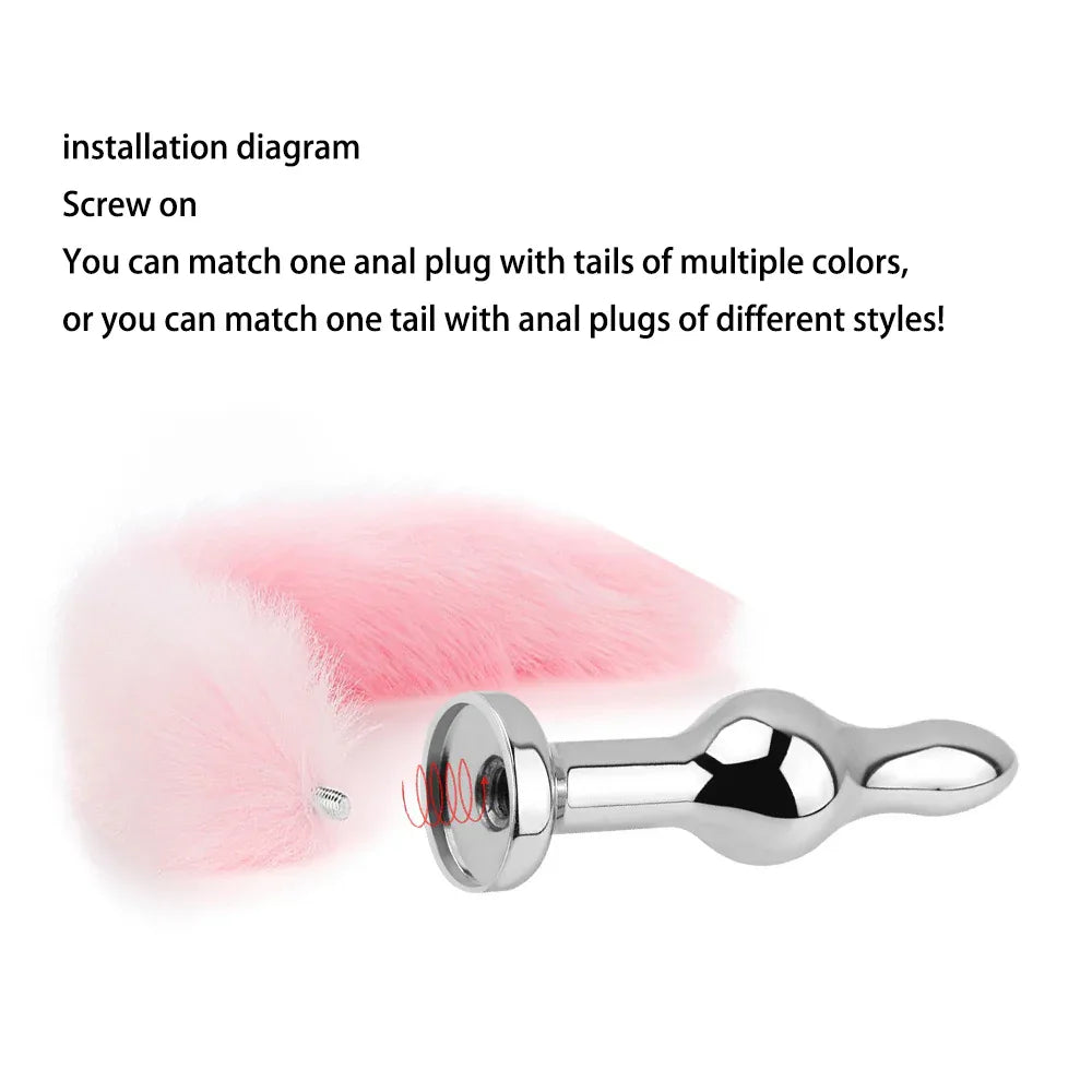 Playful Colors Anal Tail - Puppy's Aesthetics