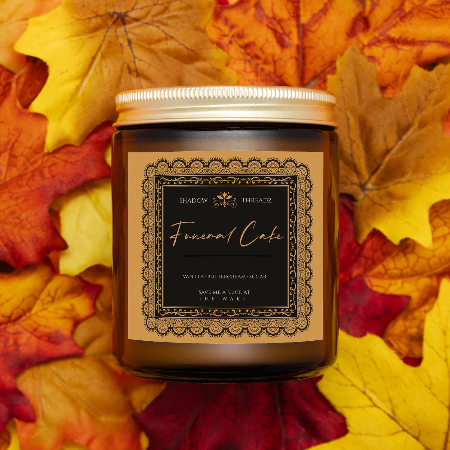 Funeral Cake Vanilla Candle 9oz