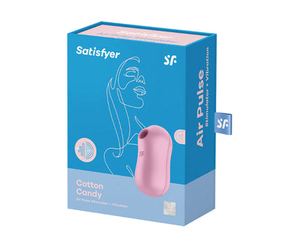 Cotton Candy - Air Pulse Stimulator Plus Vibrator
