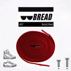 Cherry Bold Red Elastic Shoelaces - Puppy's Aesthetics