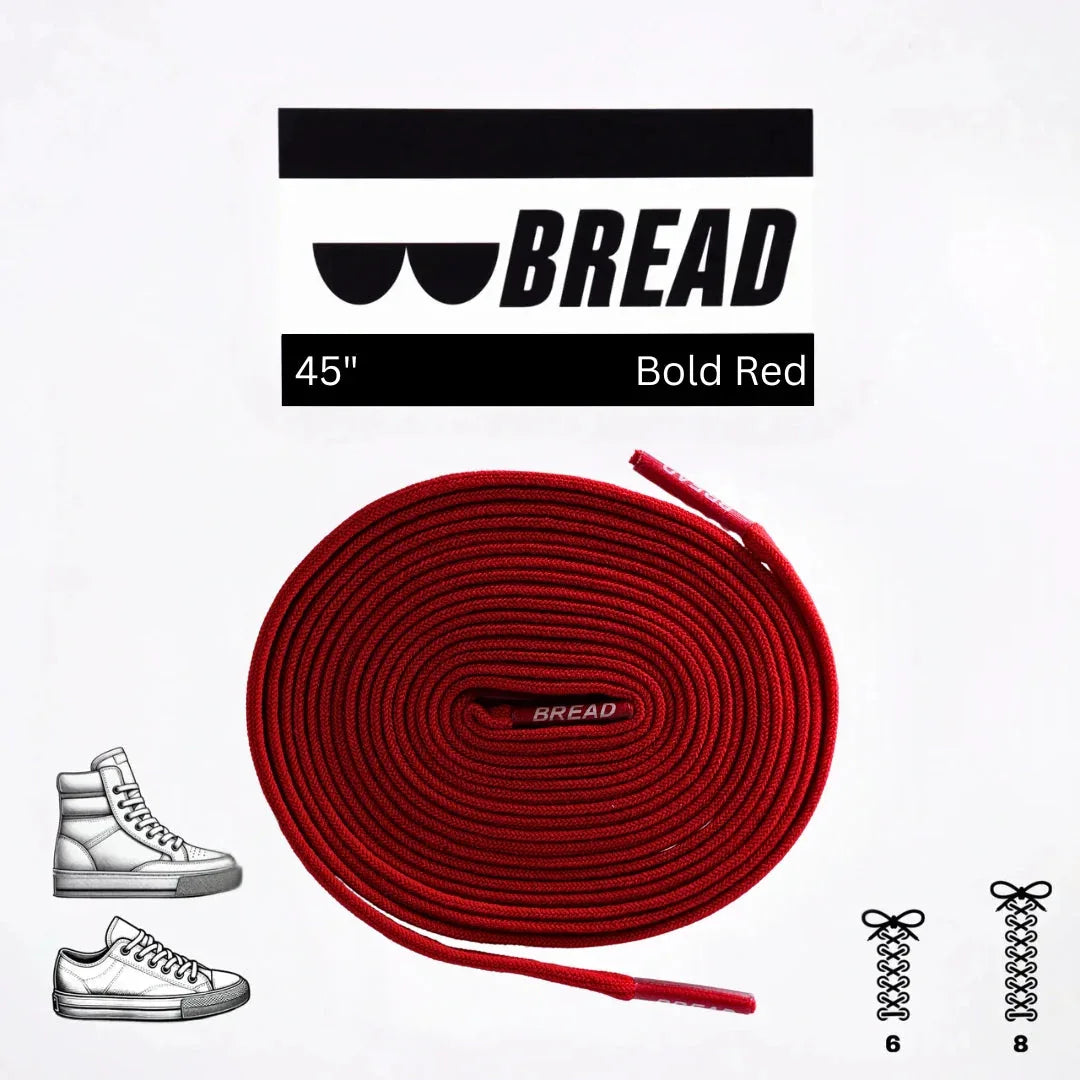 Cherry Bold Red Elastic Shoelaces - Puppy's Aesthetics