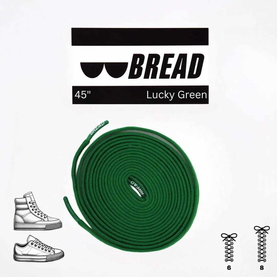 Fun Lucky Green Elastic Shoelaces - Puppy's Aesthetics
