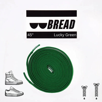 Fun Lucky Green Elastic Shoelaces - Puppy's Aesthetics