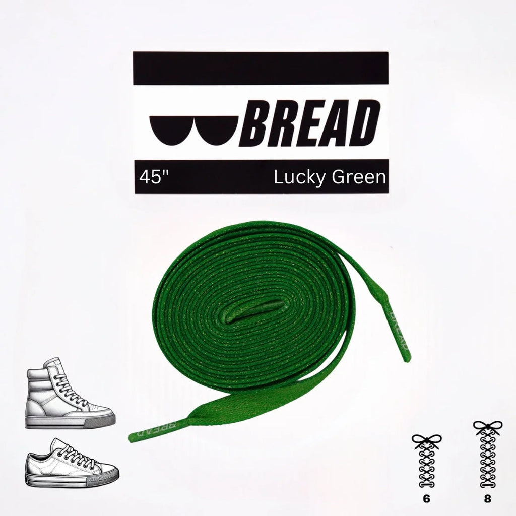 Fun Lucky Green Elastic Shoelaces - Puppy's Aesthetics